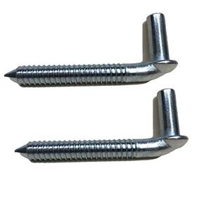 L.a Ornamental 748613040593 3/4 Chain Link Lag Screw Gate Hinge Side Wood Post Bolt Zinc Plated Pa
