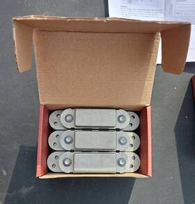 896000106 Laflorida Hitech Hinges Concealed 3-axis Adjustable Silver Finish
