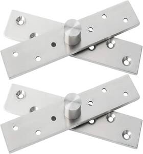 Lagalo 313092275257 2 Pack Door Pivot Hinge 360 Rotation Hidden Concealing Hou