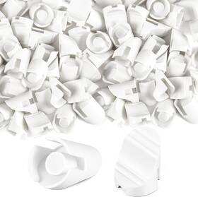 Landical 313021929930 100 Pcs White Plastic Door Plugs Diameter 5/16 Inch X 3/8 Compatible With Therma