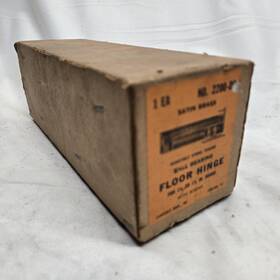 2200-dr Lawrence Floor Hinge Double Acting Door Ball Bearing For 1 Inch 1/8- 3/4 Satin Brass
