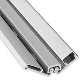 Lawrence 638455814561 Continuous Geared Door Hinge Full Surface Anodized Aluminum 83 Inch Heavy Dut