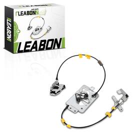 Leabon 757842529809 Rear Door Lock Latch And Cable Left Driver Side Compatible With Ford F150 Ext