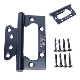Li-tianfeng 730198897495 Non-mortise Door Hinges - Easy To Install 4 Inch 3 2.5 Stainless Steel