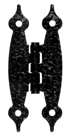 H09000c-bl-c5 Liberty H09000c-bl 3 7/16 Inch X 1 Hammercraft Front Mount Hinge Black 10 Pair