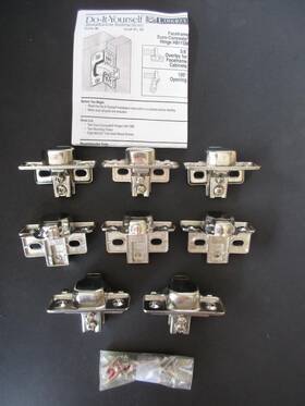 H811sma-np-b3 Liberty 8 Pack H811sma-np 35mm European 100 Face Frame 5/8 Inch Overlay Hinge #1