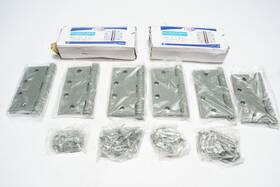 Bbpc4545 Life Security Lot Of 6 Ball Bearing Hinges 4-1/2 Inch X Prime Coated