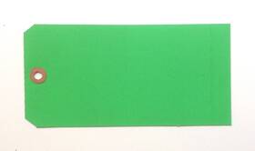 Lmsq-sh10-001gn-1m Linton Mailing Supplies #10 Shipping Tags Green 3-5/8 Inch X 7-1/4 13 Pt Heavy Duty Plain - Box / 1 000