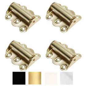 Litepak 804086449971 Door Hinge Professional Grade Hardware Self Closing Easy Install 4pack Polished
