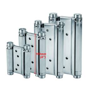 Tqhy04c Lootich Heavy Duty Double Action Stainless Steel Spring Hinges 4 In 102mm