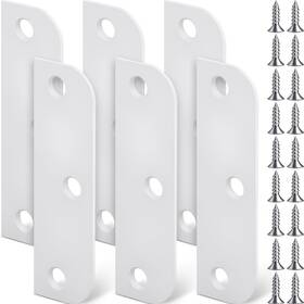 If-lounsweer-2886 Lounsweer 6 Pcs Hinge Filler Plates 3.5 Inch With 5/8 Door Edge Sta