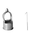 Lps158 Allfenz Durable Silver Galvanized Easy To Install Line Post Fittings