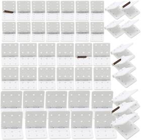 R-75-w-3se Ltvystore 75pcs 3sizes White Pinned Hinge With Removable Split Pins Compatible Rc Air