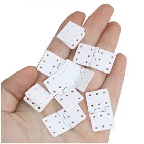39794-phraf-24 Luorng 24pcs 16x29 Mm Pinned Nylon Hinges Rc Airplane Plane Parts Aircraft Fixed W Inch
