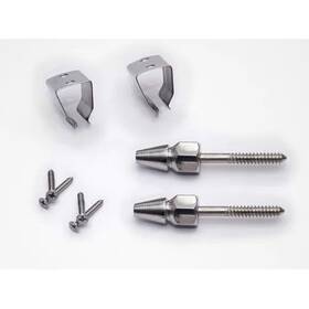 Ess58 Lynn Cove Foundry 639737706567 Hidden Stay Stainless Steel 1 Pair New