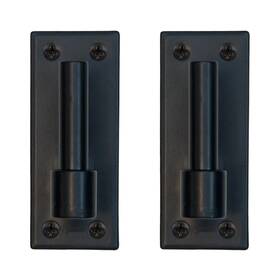 Lynn Cove Foundry 639737707366 Traditional Pintle 3/4 Inch Offset Stainless Steel Black 1 Pair
