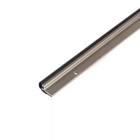 M-d Building Products 445040565554 1.25 Inch X 84 Satin Nickel Screw-on Top And Sides Door Weatherstripping Kit
