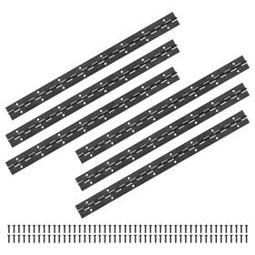 Mma241225ty001121eu M Meterxity 6-pack Piano Hinges 16 Inch / 400mm 304 Stainless Steel Continuous H