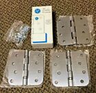 Mh4.0bbpc5-8-5-8dc M15614 The Penrod Company Pack Satin Chrome Hinges Radius