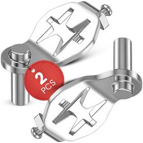 Ma.one 199284507173 Premium 2 Packs Gate Hinges Garden T Post Puller Metal Fence With Heavy Duty