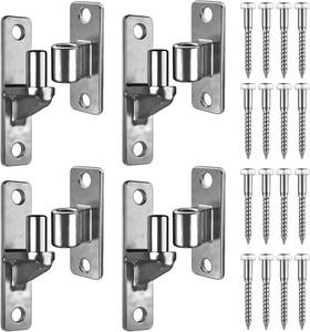 Maga18 Magamuz Heavy-duty 304 Stainless Steel Gate Hinges For 600lbs Gates 4-pack