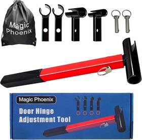 Magic Phoenix 313048011090 Hinge Gap Adjusting Wrench Kit Heavy Duty 4 In 1 Door Adjustment Tool For