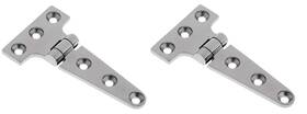 Marine Part Depot 816769024962 Extra Heavy Duty T Hinges Stainless Steel Cast Grade 4 Inch 2pcs