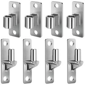 Mariocsa 792105174075 4 Pack Heavy Duty Gate Hinges 304 Stainless Steel Hinge For Wooden Fence