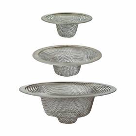 Mp3514 Master Plumber Universal Mesh Sink Strainer Chrome 3-pk. -