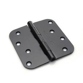 16-8724c-orb Mastercraft 4 Inch Oil-rubbed Bronze Finish Door Hinges - 3 Pack 5/8 Round Removeable Pin