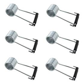 36279-ssssp-6 Maxmoral 6pcs Universal Butterfly Spring Door Closer Stainless Steel Hinge