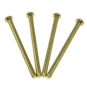49646-dhp-4 Maxmoral 4pcs Door Hinge Pins 3.5 Inch Interior Wood Butt Hinges Rounded