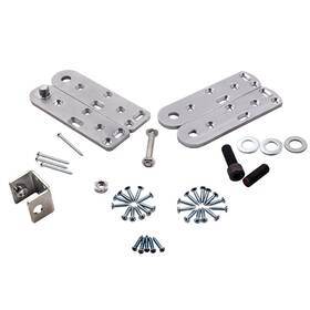 Oehf84 Maxpeedingrods 1x Quality Hidden Bookcase Bookshelf Door Pivot Hinge Kit 500 Lbs