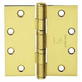 55391 Mckinney 3 1/2 In W X Bright Brass Five Knuckle Hinge