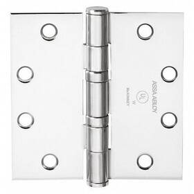 55569 Mckinney 4 In W X Bright Chrome Five Knuckle Hinge