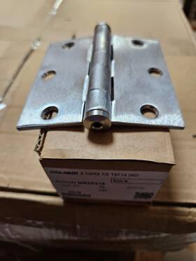 Mk55319 Mckinney 3-1/2 Inch X Hinge Satin Chromium