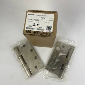 Mk55854 Mckinney 2 X Heavy Duty Stainless Steel Door Hinge Assa Abloy 4.5 Inch