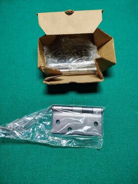 Tb2714 Mckinney Satin Chrome Hinges 4-1/2 By Set Of 3