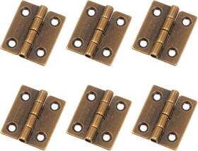 Mcredy 770619145835 Small Hinges For Wooden Box 1 Inch Mini Hinge With Mounting Screws Butt B