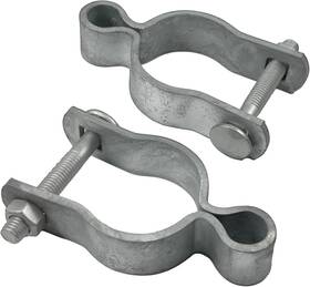 Sl0096 Mcsdfn 2 Pack 1-5/8 Inch Chain Link Fence Gate Post Female Hinge With Bolts And Nuts For Ou
