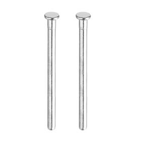 Mea241004ee000518 Meccanixity Silver Door Hinge Pins 2 Pack 3.5 Inch Removable Brushed Interior Security