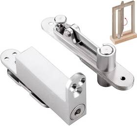 N420 Mefape 360 Degree Commercial Pivot Door Hinges Heavy Duty Invisible Self Closing Hidden