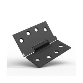 Mega Handles 769293452704 - Square Barrel Hinges With Corners Stainless Steel Inte