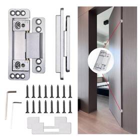 Ms-3030 Mengshi Hidden Door Hinges Ultra-thin Invisible Hinge For Secret Heavy Duty Conc