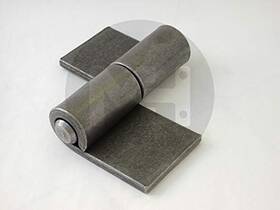 Metal Hinges Manufacturing 711181495225 Heavy Duty Weld On - 5mm Thick Steel Detachable Pin Pack Of 2