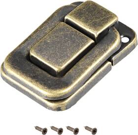 Mtf220523xt0673 Metallixity Toggle Catch Lock 48mm X 32mm Iron Hasp Latches - For Cabinets Bo