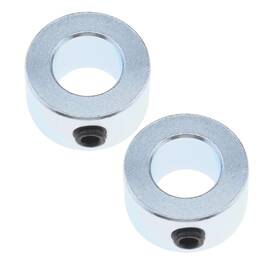 808-b Micro Traders Hd 2pcs Gate Security Locking Collars Hinge Pin 16mm