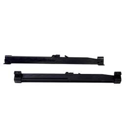Mbdh1195bk Miseno 12-11/16 Inch Soft Close Barn Door Hardware Kit - Black