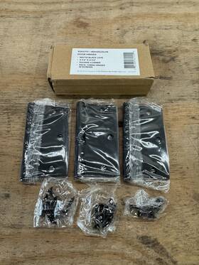 Mdh3523bk Miseno 3-1/2 X Plain Bearing Square Corner Door Hinge - 3 Pack