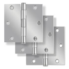 Mdh3523cp Miseno Mdh3523 3-1/2 X Plain Bearing Square Corner Door - Chrome